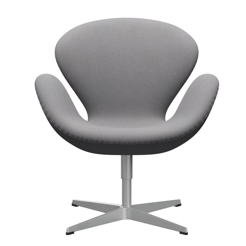 Fritz Hansen Swan Lounge Chair, Silver Grey/Tonus Light Grey