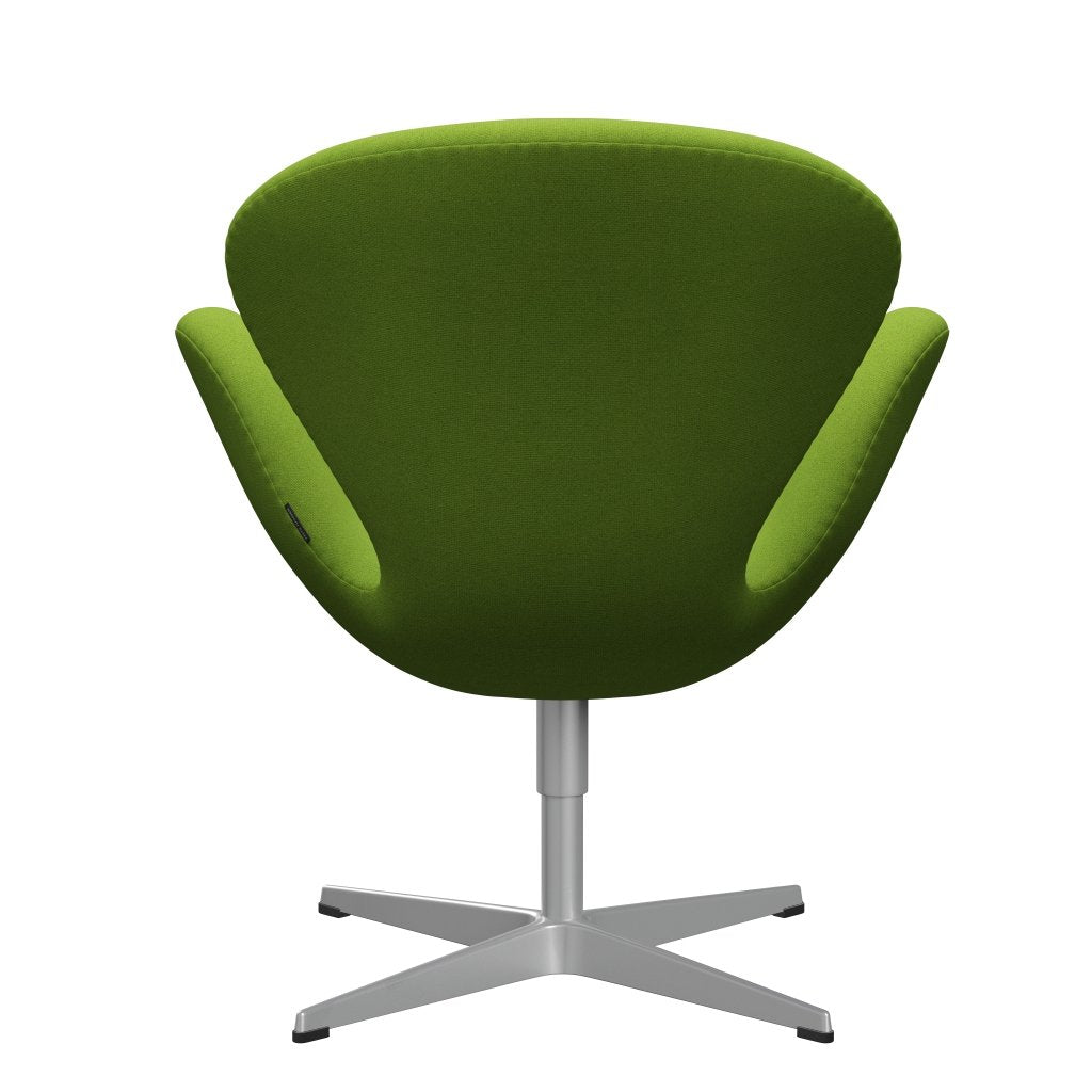 Lounge židle Fritz Hansen Swan, Silver Grey/Tonus Lime