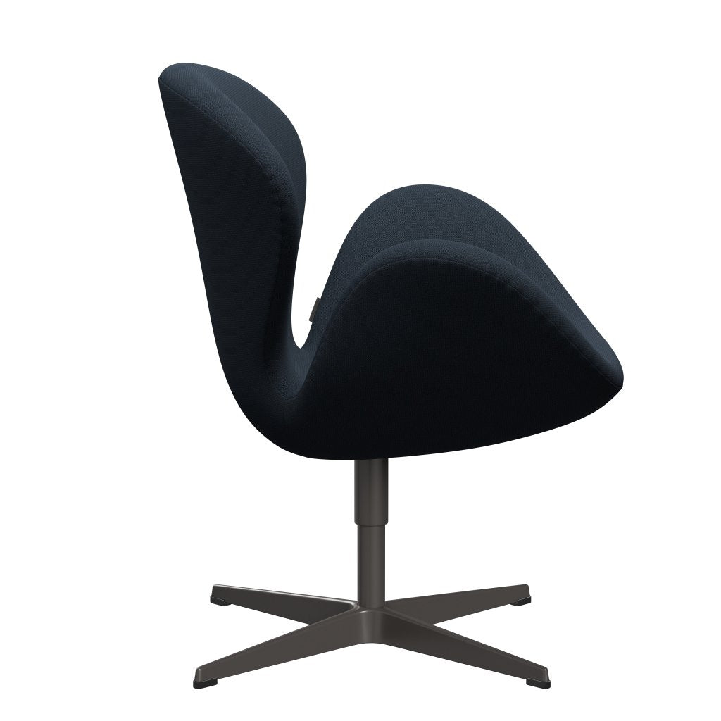 Fritz Hansen Swan Lounge Chair, Warm Graphite/Capture Blue