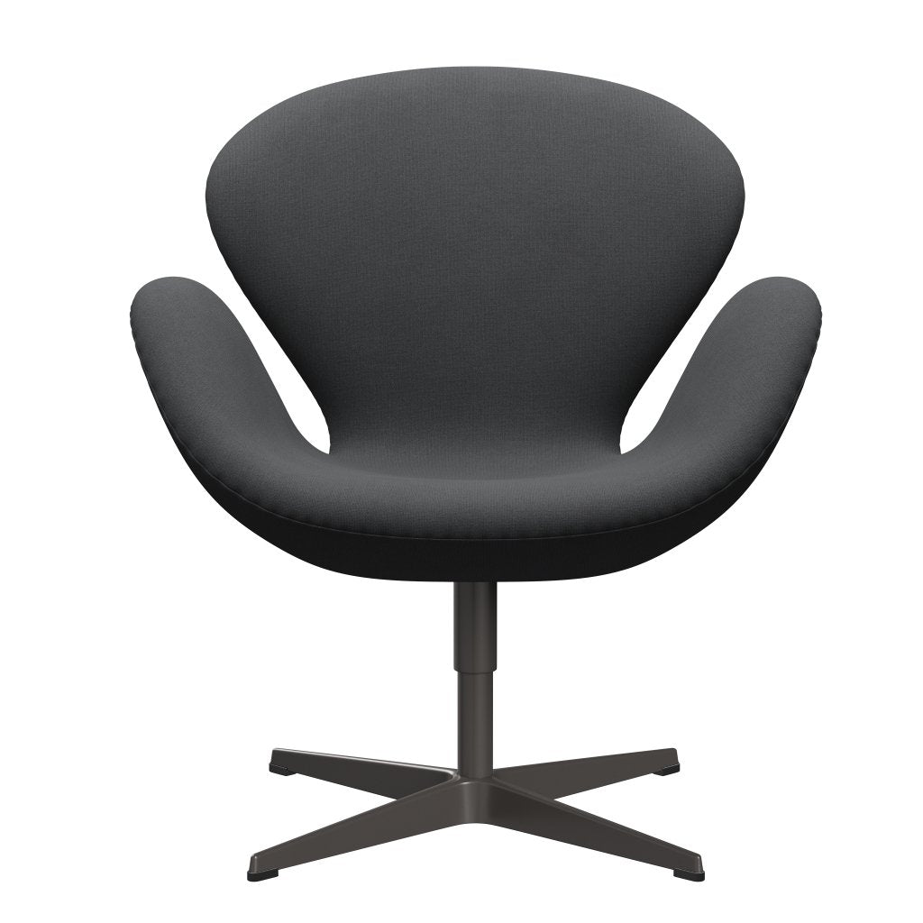 Fritz Hansen Swan Lounge Chair, teplý grafit/Christianshavn Grey Uni