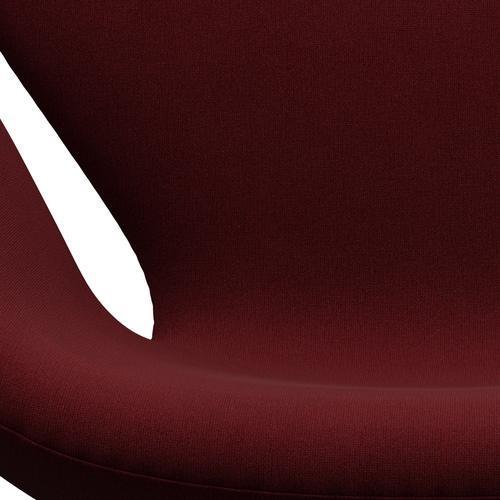 Fritz Hansen Swan Lounge Chair, teplý grafit/Christianshavn Red Uni