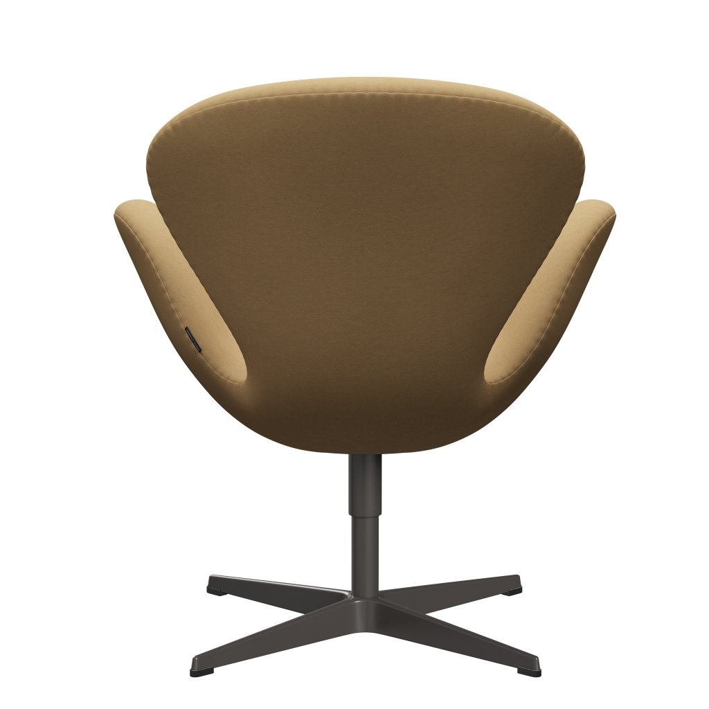 Fritz Hansen Swan Lounge Chair, teplý grafit/pohodlí Beige (00280)