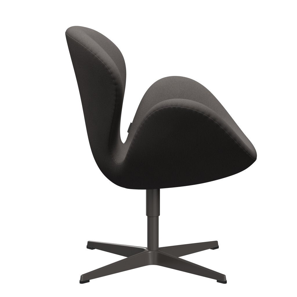 Fritz Hansen Swan Lounge Chair, teplý grafit/pohodlí tmavě šedá (60008)