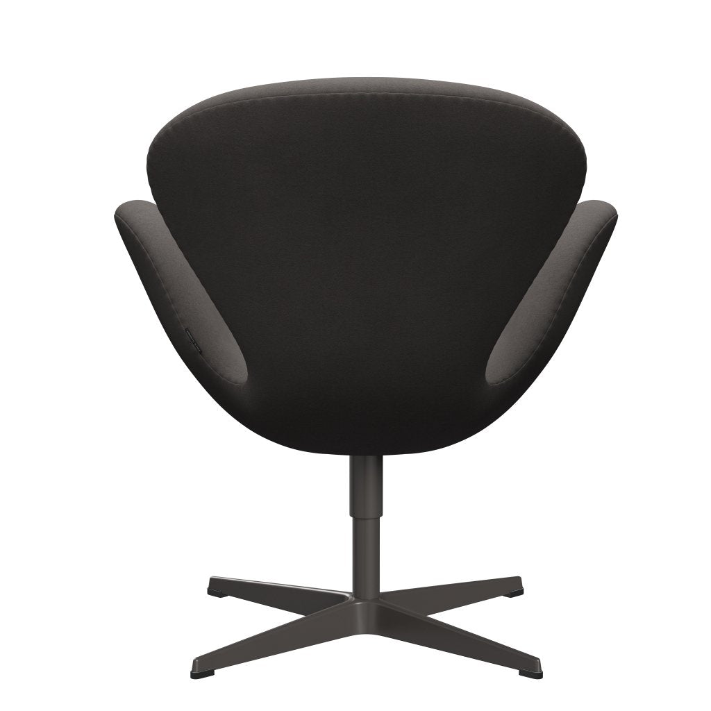 Fritz Hansen Swan Lounge Chair, teplý grafit/pohodlí tmavě šedá (60008)