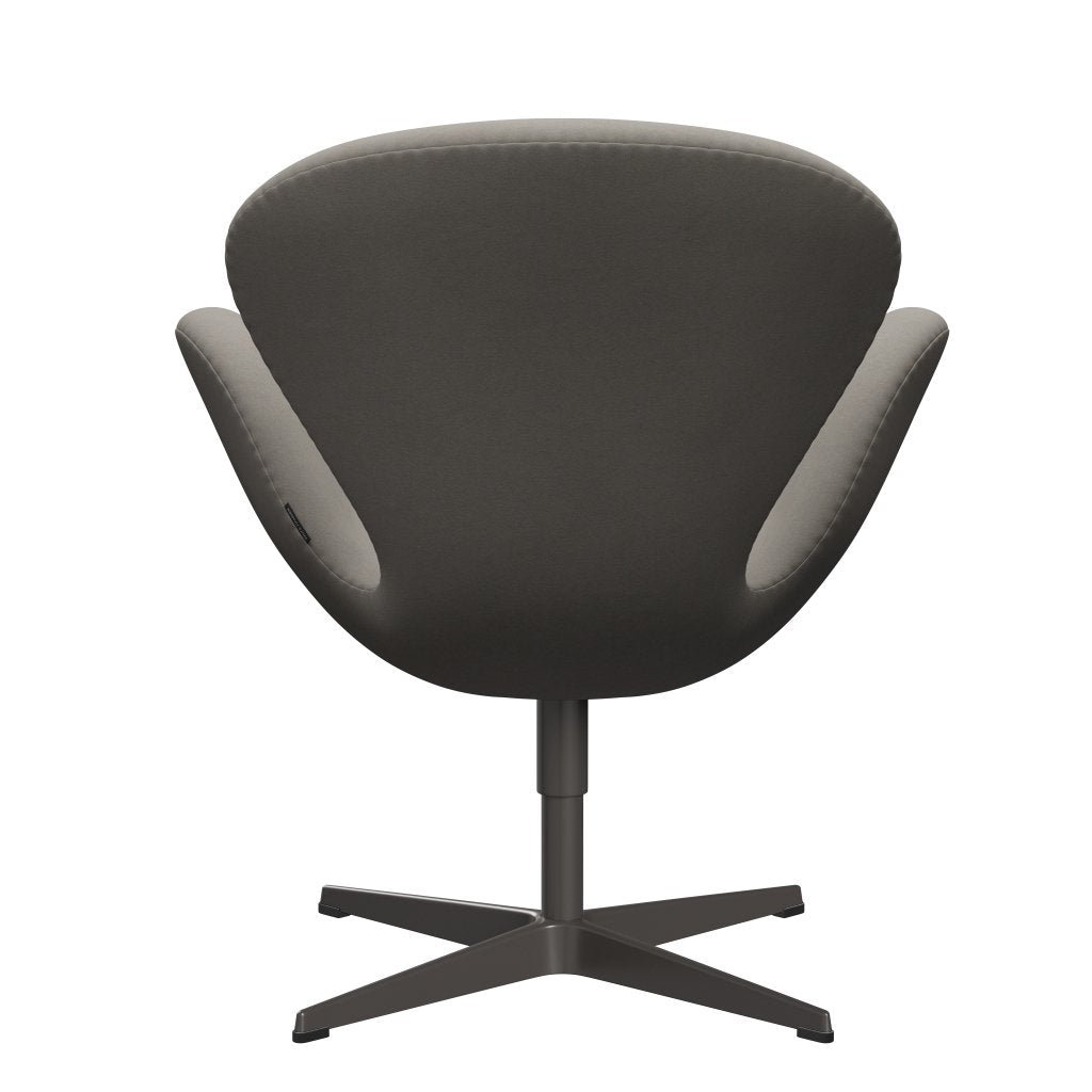 Fritz Hansen Swan Lounge Chair, teplý grafit/pohodlí šedá (60003)