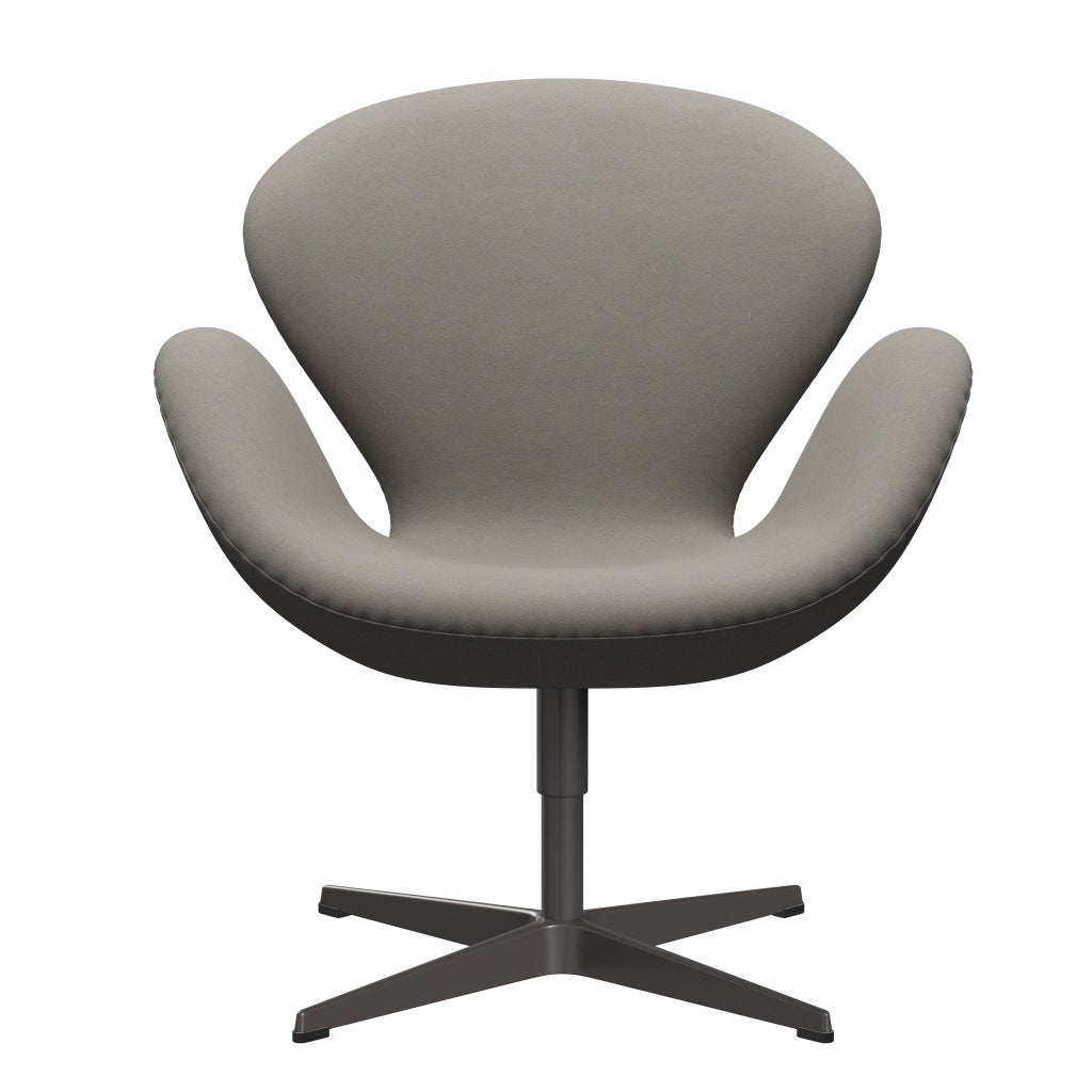 Fritz Hansen Swan Lounge Chair, teplý grafit/pohodlí šedá (60003)