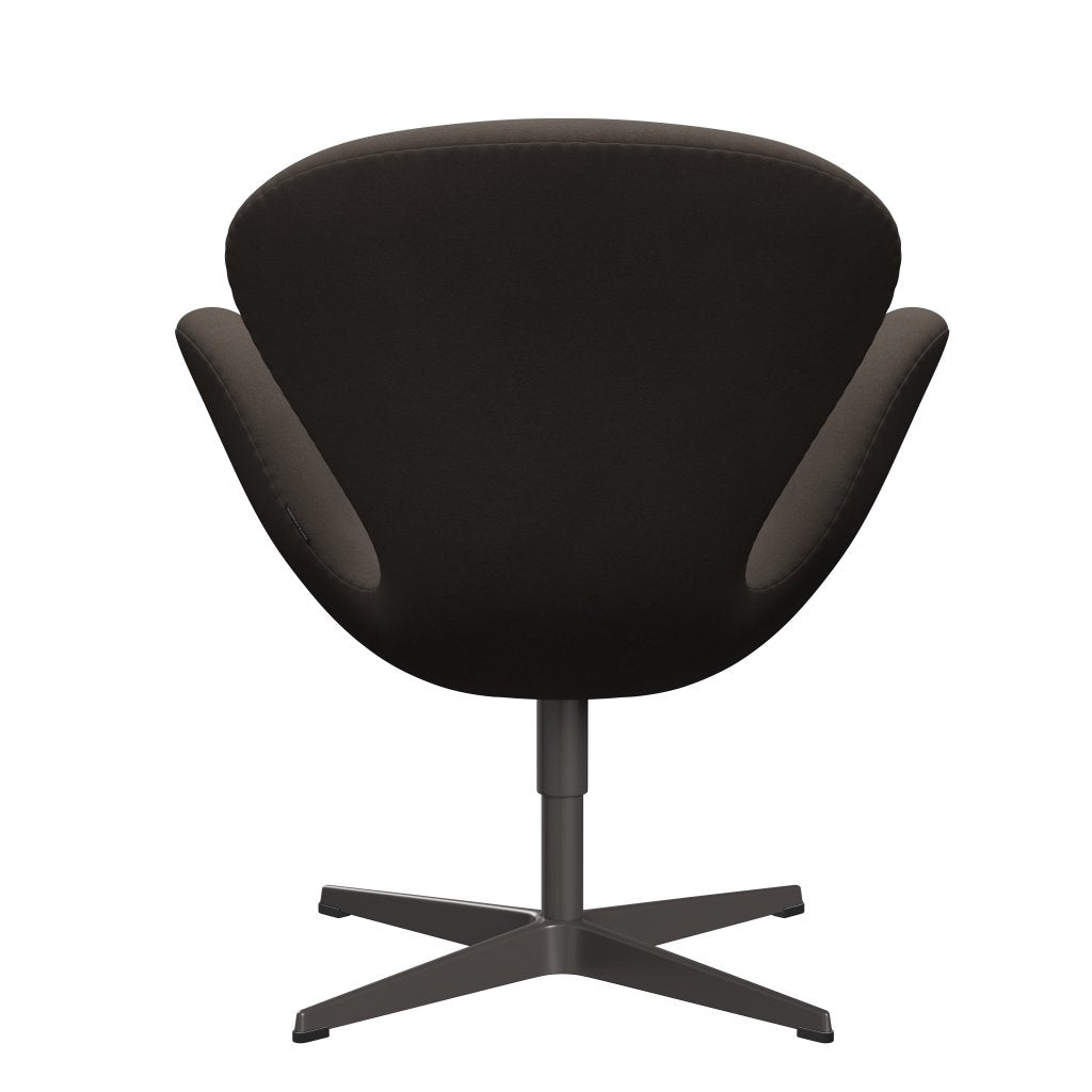 Fritz Hansen Swan Lounge Chair, teplý grafit/pohodlí šedá (61014)