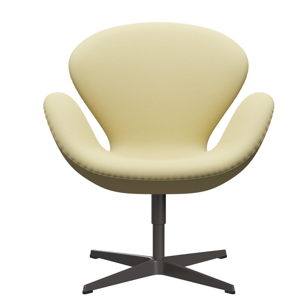 Fritz Hansen Swan Lounge Chair, teplý grafit/pohodlí šedá (68008)