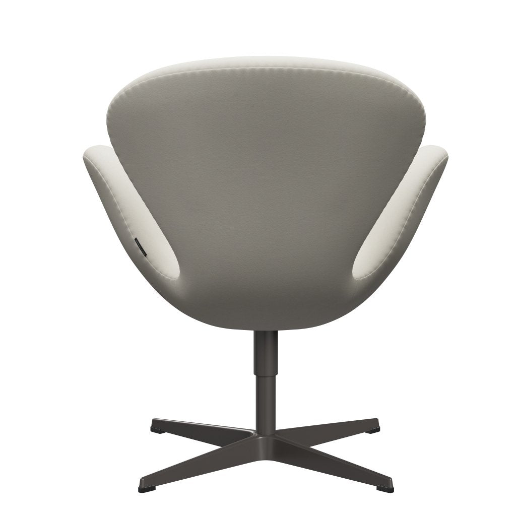 Fritz Hansen Swan Lounge Chair, teplý grafit/pohodlí světle šedá