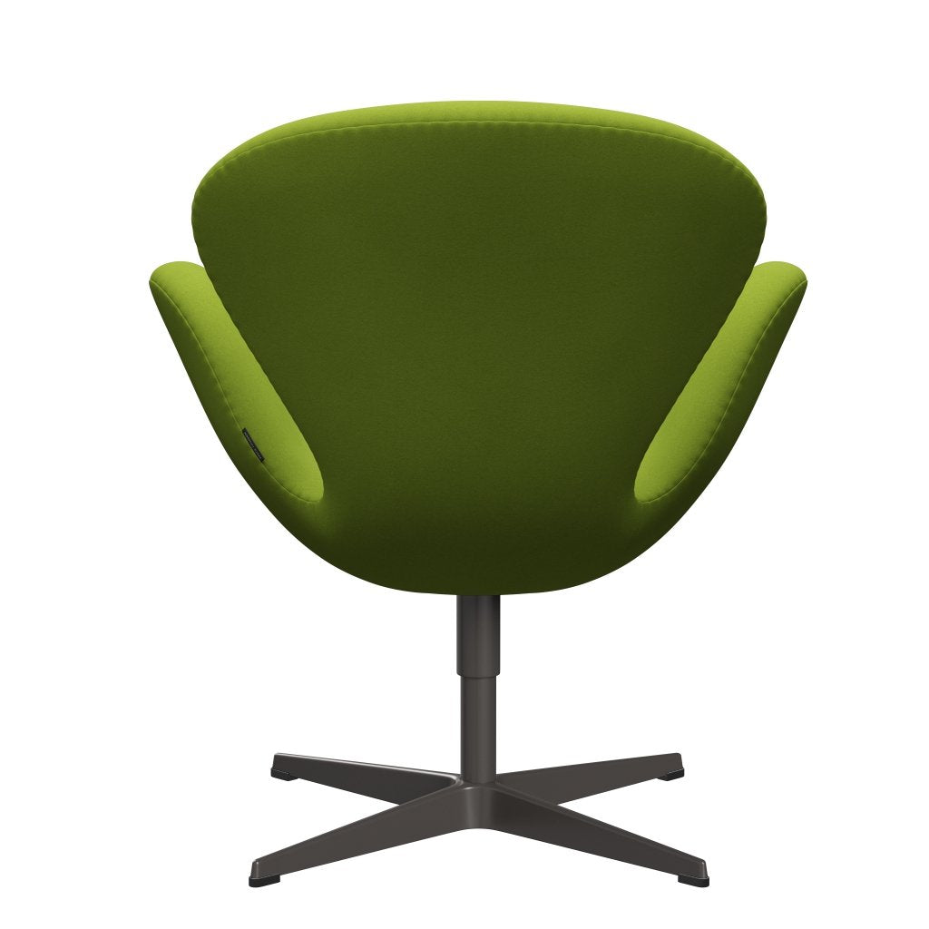 Fritz Hansen Swan Lounge Chair, Warm Graphite/Comfort Light Green (68000)