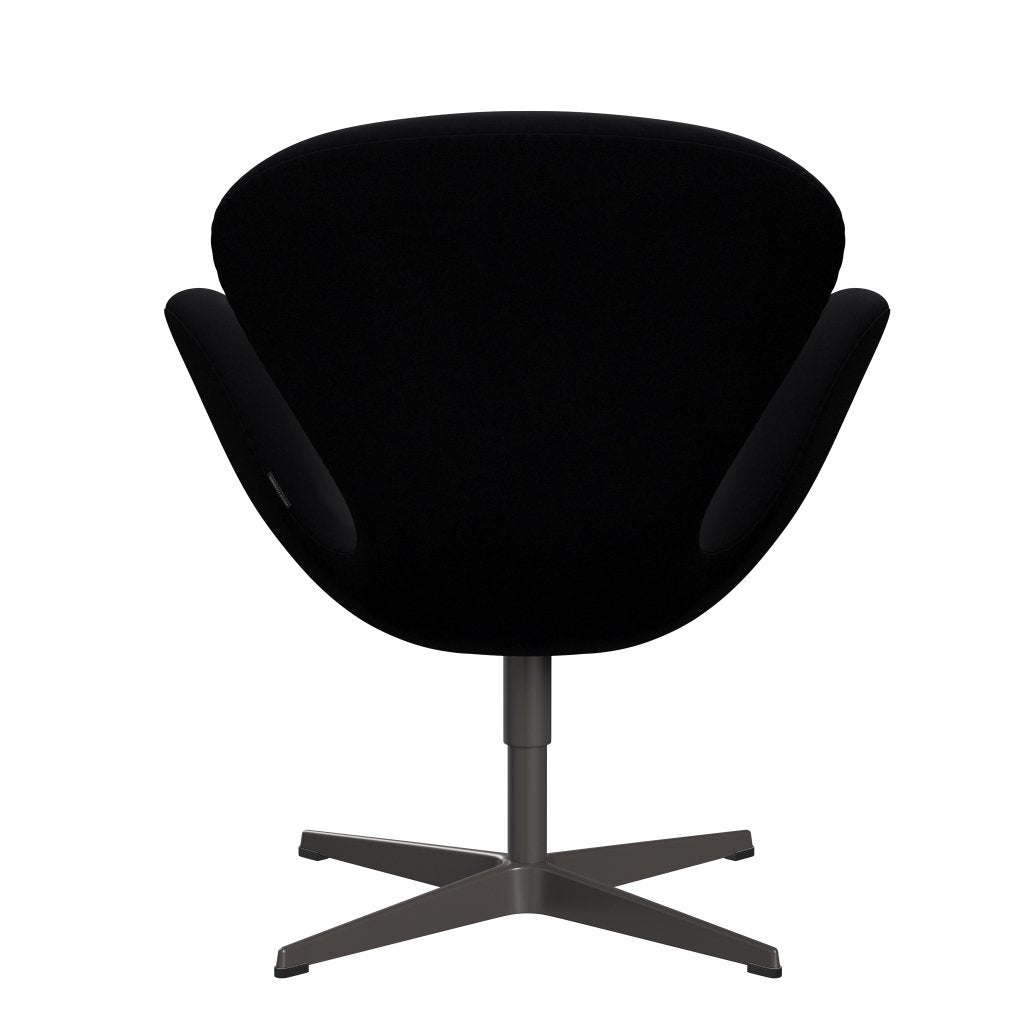 Fritz Hansen Swan Lounge Chair, Warm Graphite/Comfort Black (00050)