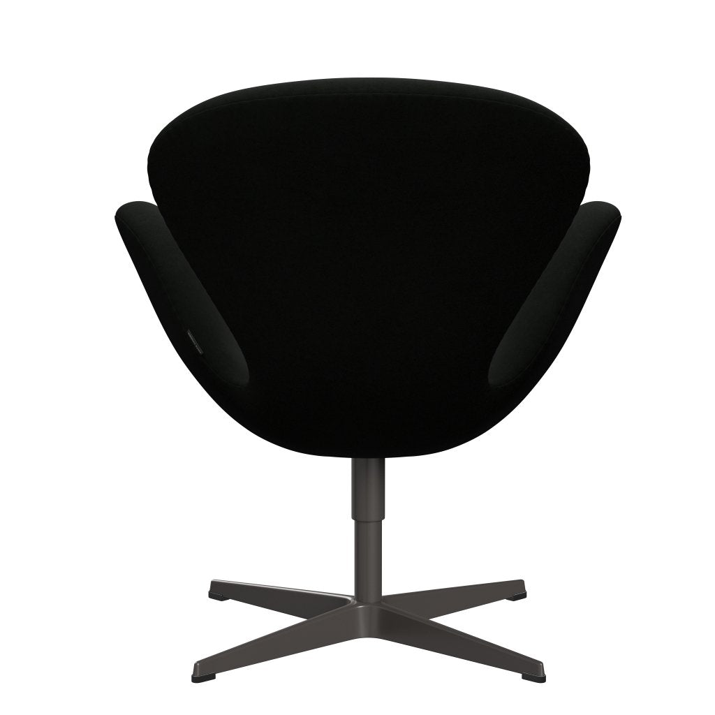 Fritz Hansen Swan Lounge Chair, Warm Graphite/Comfort Black (60009)