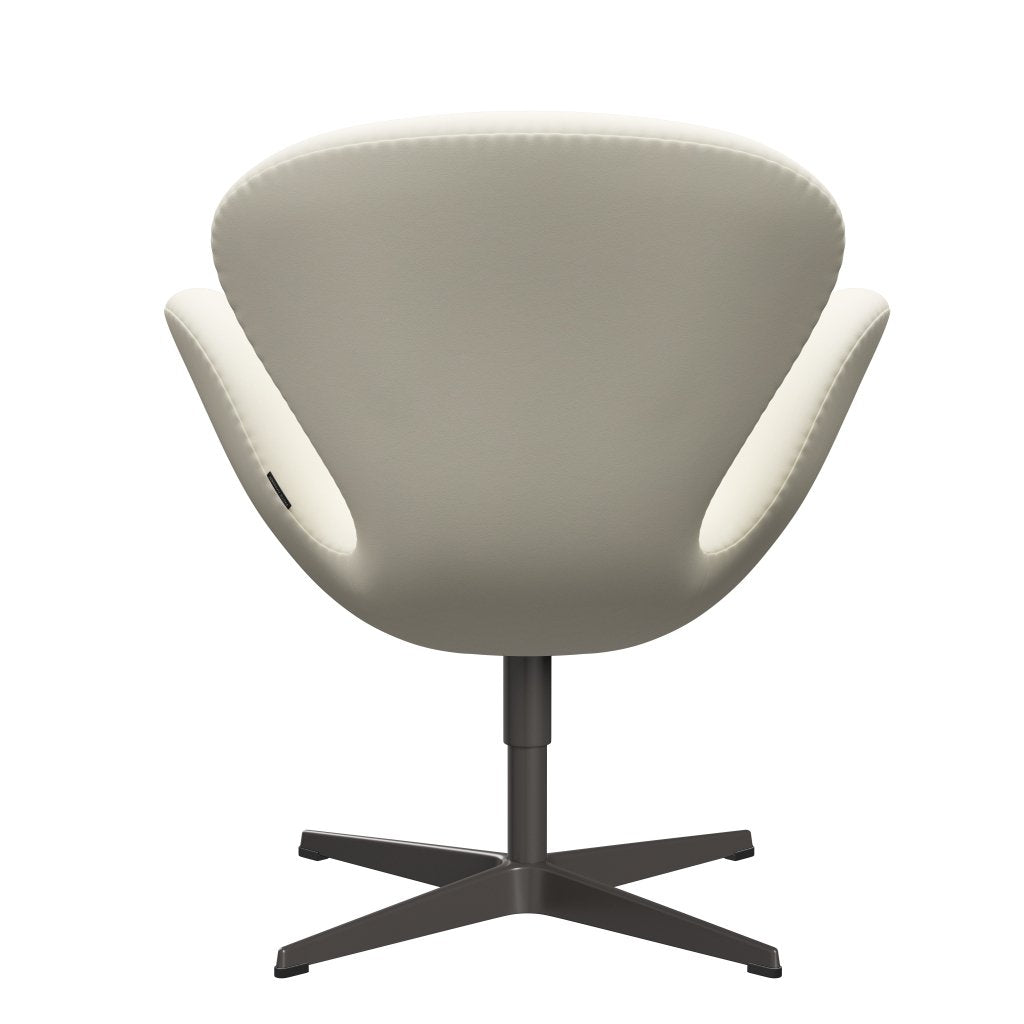 Fritz Hansen Swan Lounge Chair, Warm Graphite/Comfort White