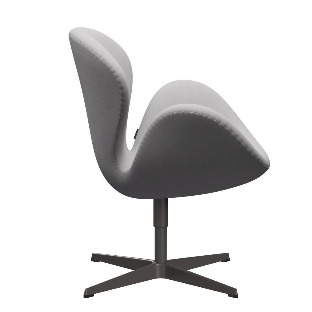 Fritz Hansen Swan Lounge Chair, teplý grafit/pohodlí bílá/šedá