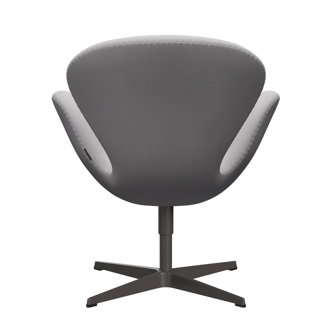 Fritz Hansen Swan Lounge Chair, teplý grafit/pohodlí bílá/šedá