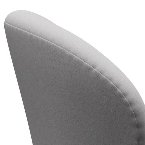 Fritz Hansen Swan Lounge Chair, teplý grafit/pohodlí bílá/šedá