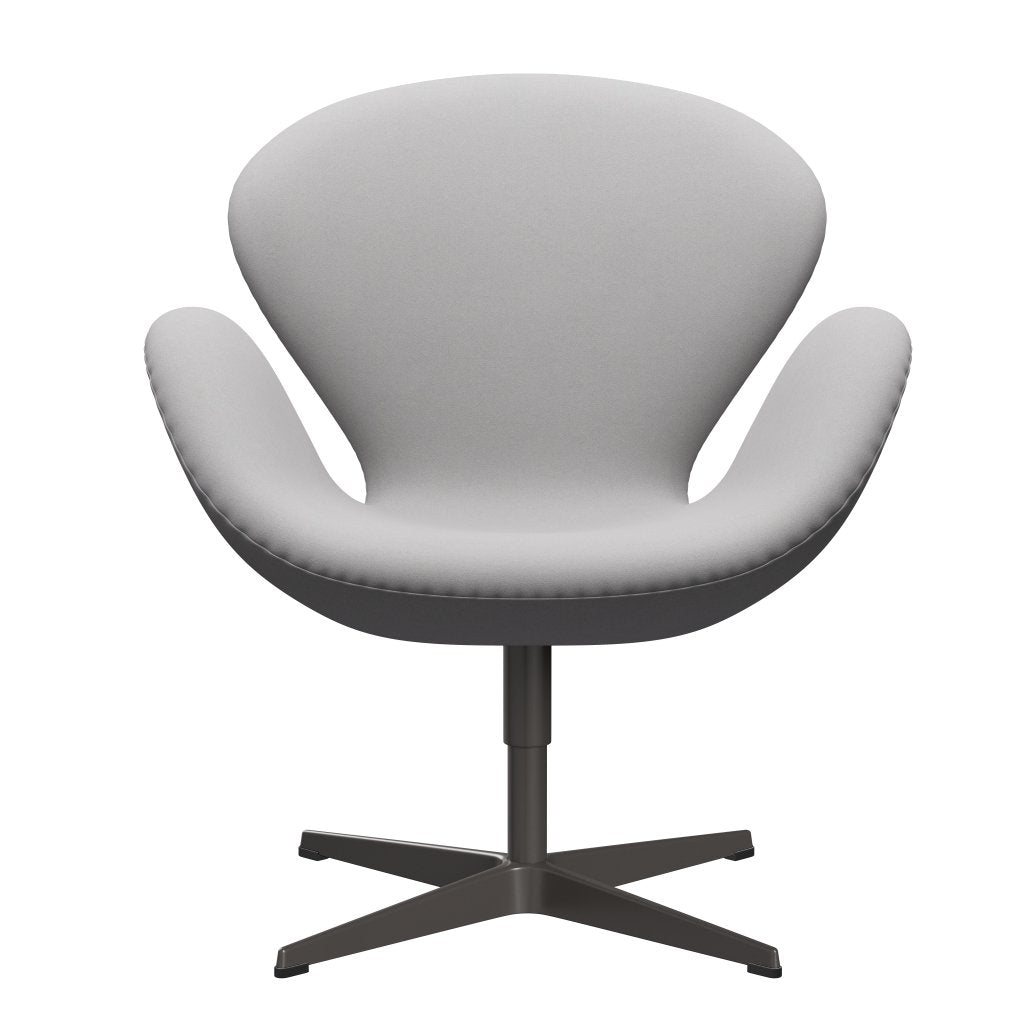 Fritz Hansen Swan Lounge Chair, Warm Graphite/Comfort White/Grey