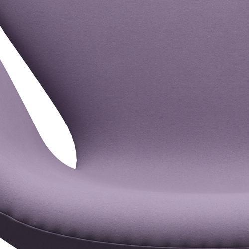 Fritz Hansen Swan Lounge Chair, teplý grafit/pohodlí bílá/světlá fialová