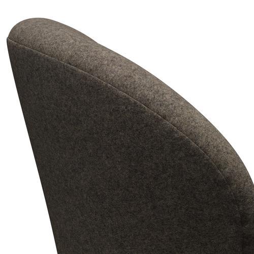 Fritz Hansen Swan Lounge Chair, Warm Graphite/Divina Md Mole