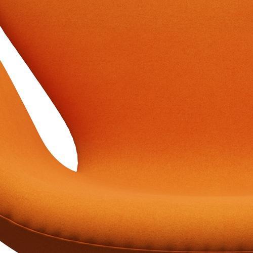 Fritz Hansen Swan Lounge Chair, teplý grafit/Divina Orange (444)