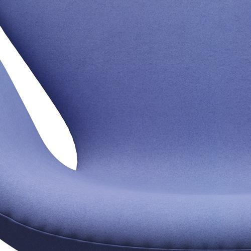 Fritz Hansen Swan Lounge Chair, teplá grafita/divina pastelová modrá