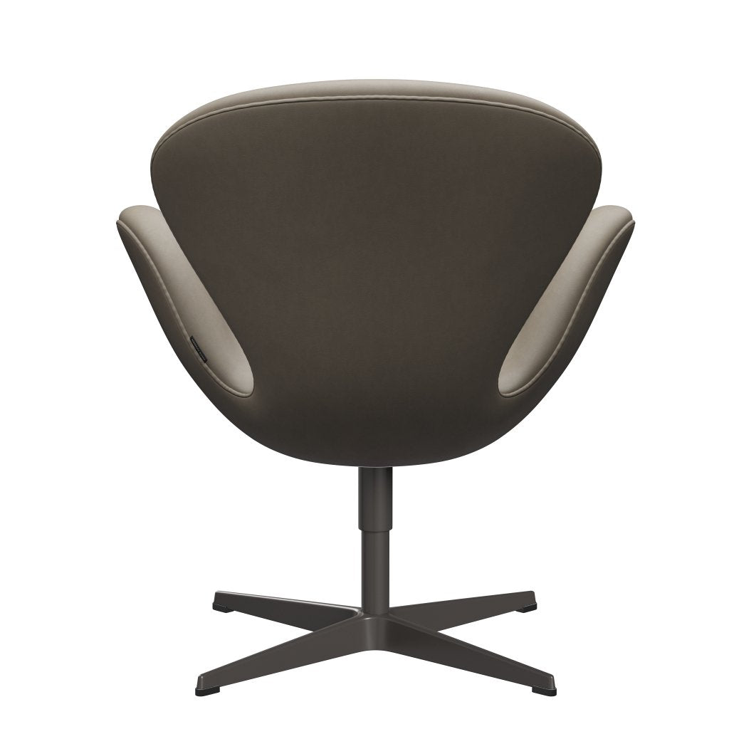 Fritz Hansen Swan Lounge Chair, teplý grafit/Essential Light Grey