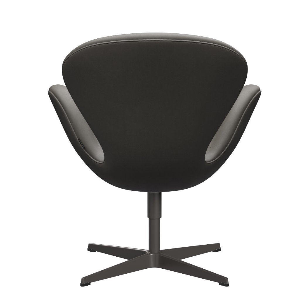 Fritz Hansen Swan Lounge Chair, teplá grafit/základní láva