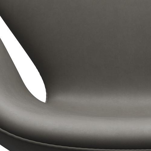 Fritz Hansen Swan Lounge Chair, teplá grafit/základní láva