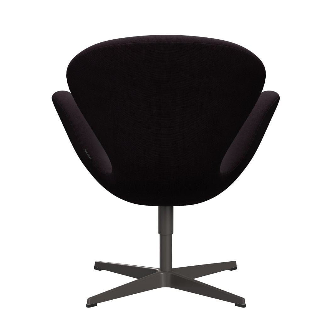 Fritz Hansen Swan Lounge Chair, teplá grafita/sláva Brown (61108)