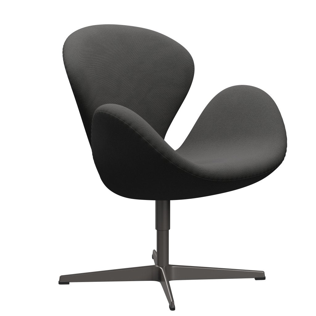 Fritz Hansen Swan Lounge Chair, teplá grafit/sláva tmavě šedá