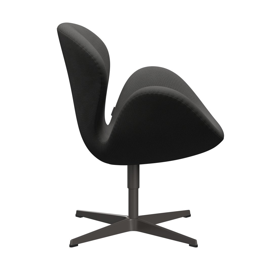 Fritz Hansen Swan Lounge Chair, teplá grafit/sláva tmavě šedá