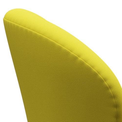 Fritz Hansen Swan Lounge Chair, teplá grafit/sláva žlutá