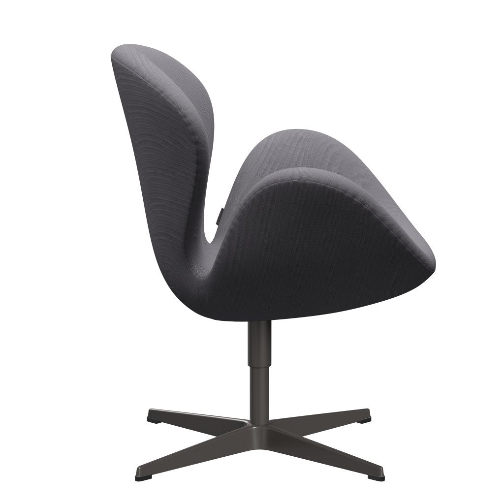 Fritz Hansen Swan Lounge Chair, teplá grafit/sláva šedá (60078)