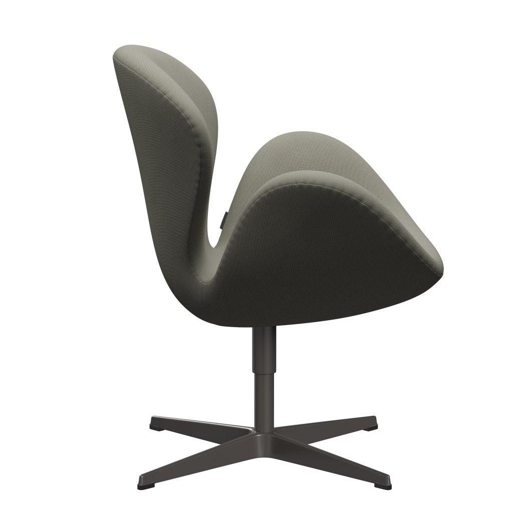 Fritz Hansen Swan Lounge Chair, teplý grafit/sláva šedá (61136)