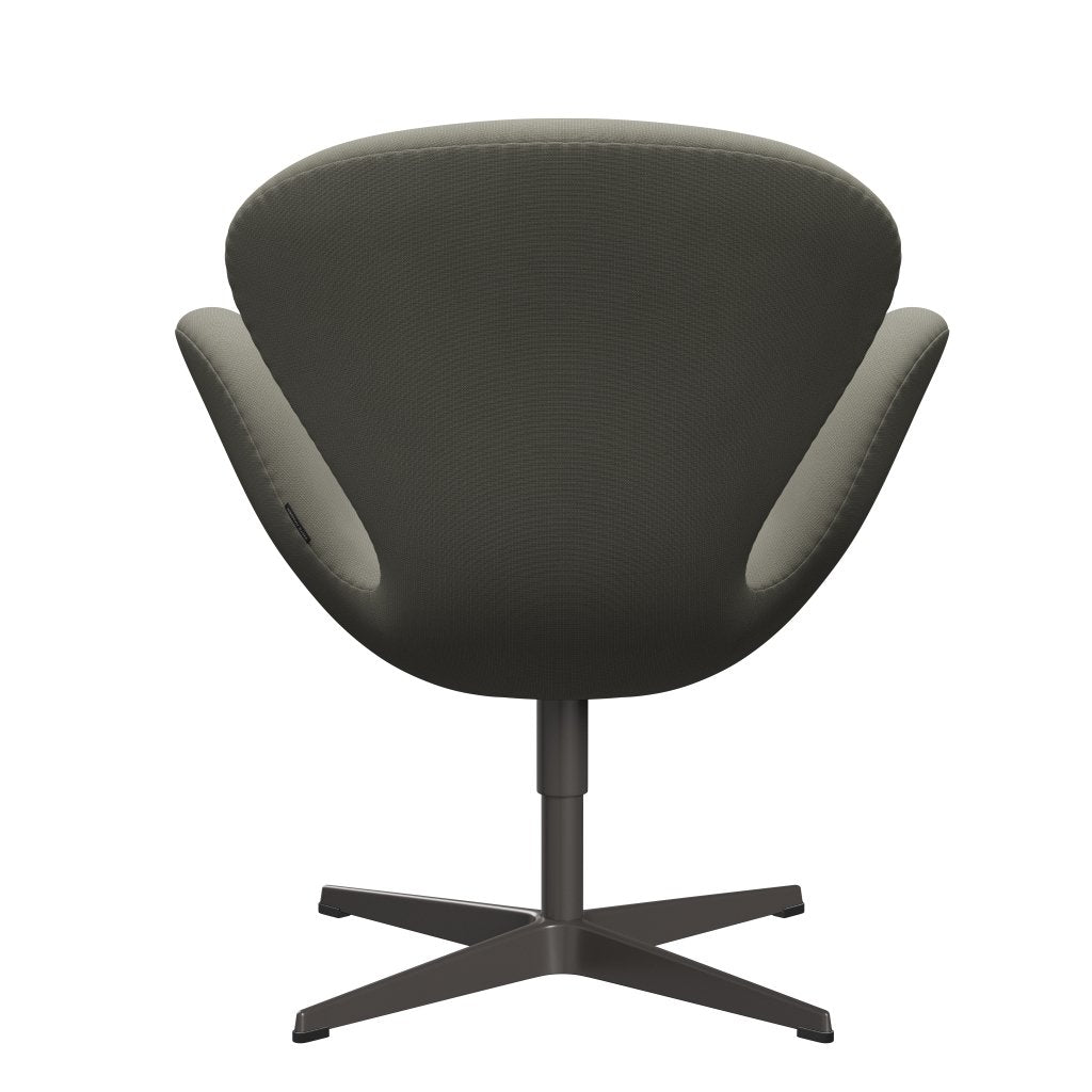 Fritz Hansen Swan Lounge Chair, teplý grafit/sláva šedá (61136)