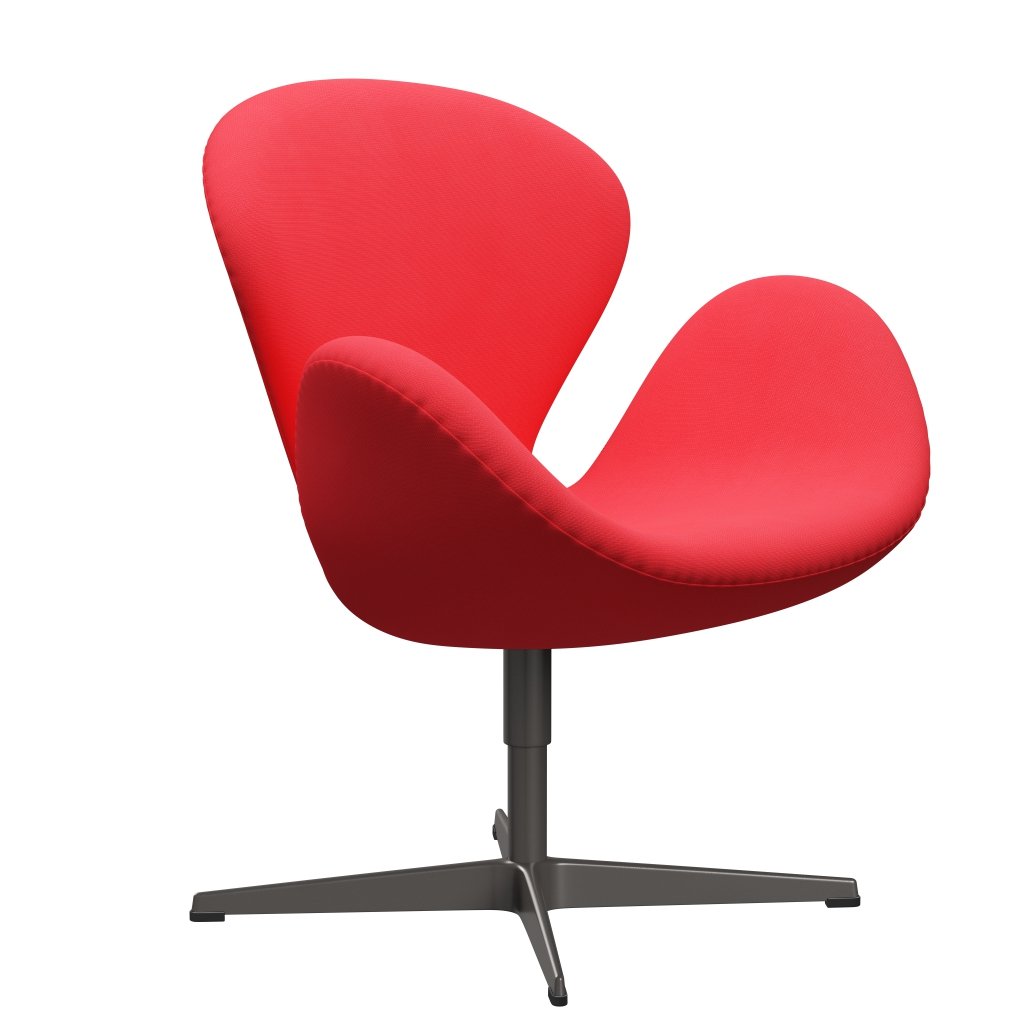 Fritz Hansen Swan Lounge Chair, teplá grafit/sláva růžová