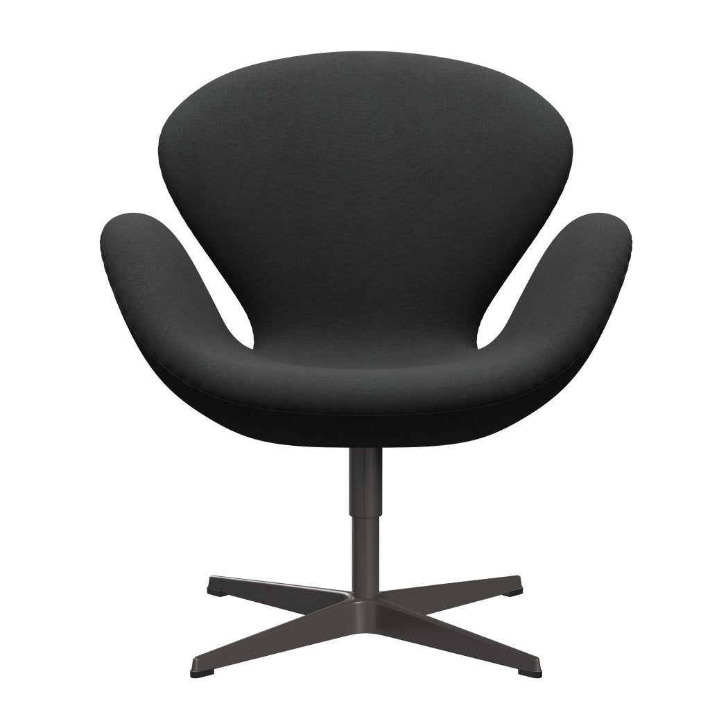 Fritz Hansen Swan Lounge Chair, Warm Graphite/Fiord Charcoal Grey