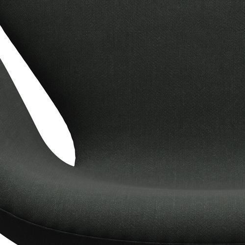 Fritz Hansen Swan Lounge Chair, teplý grafit/fiord černý vícebarevný