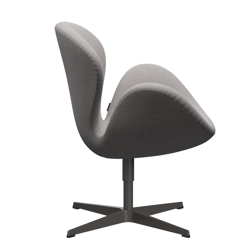 Fritz Hansen Swan Lounge Chair, teplý grafit/fiord kámen/kámen