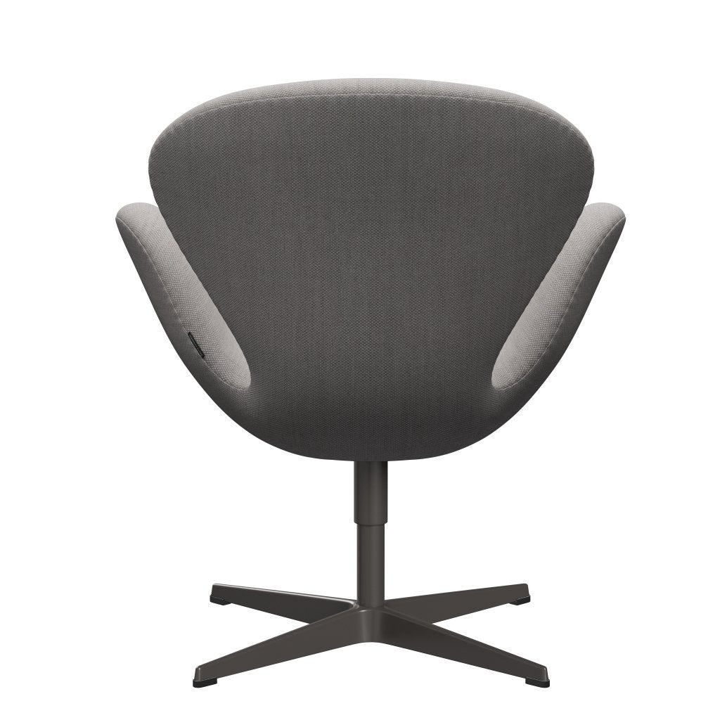 Fritz Hansen Swan Lounge Chair, teplý grafit/fiord kámen/kámen