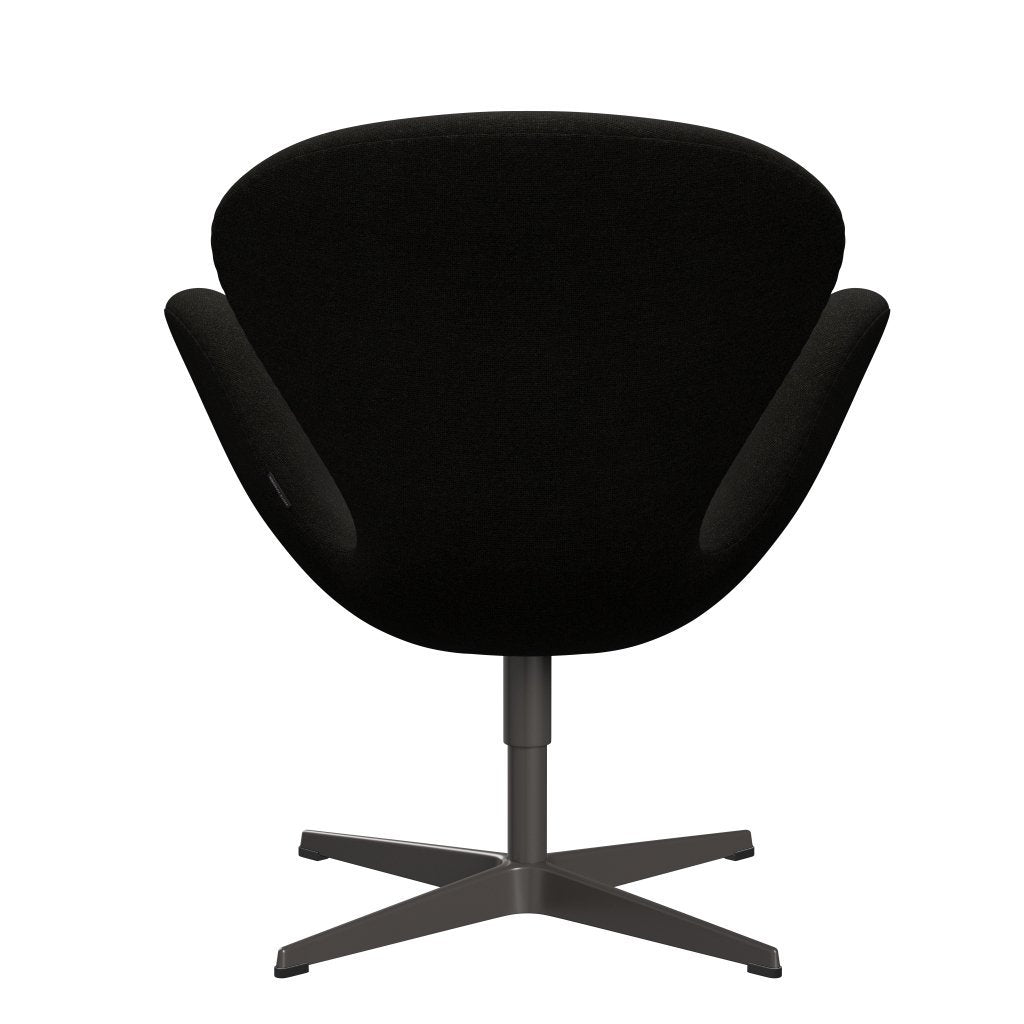 Fritz Hansen Swan Lounge Chair, teplá grafita/Hallingdal Brown/Dark Grey