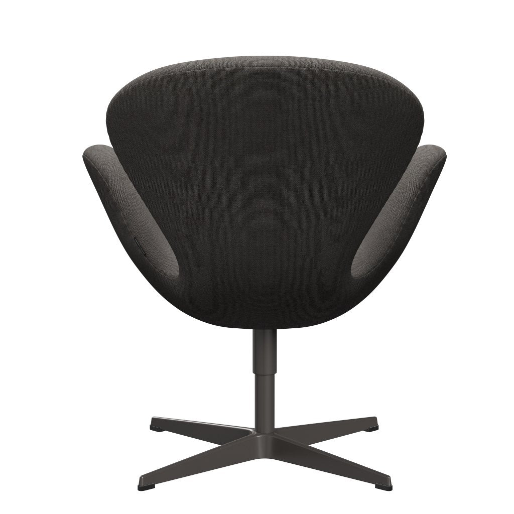 Fritz Hansen Swan Lounge Chair, teplá grafit/Hallingdal Grey Dark