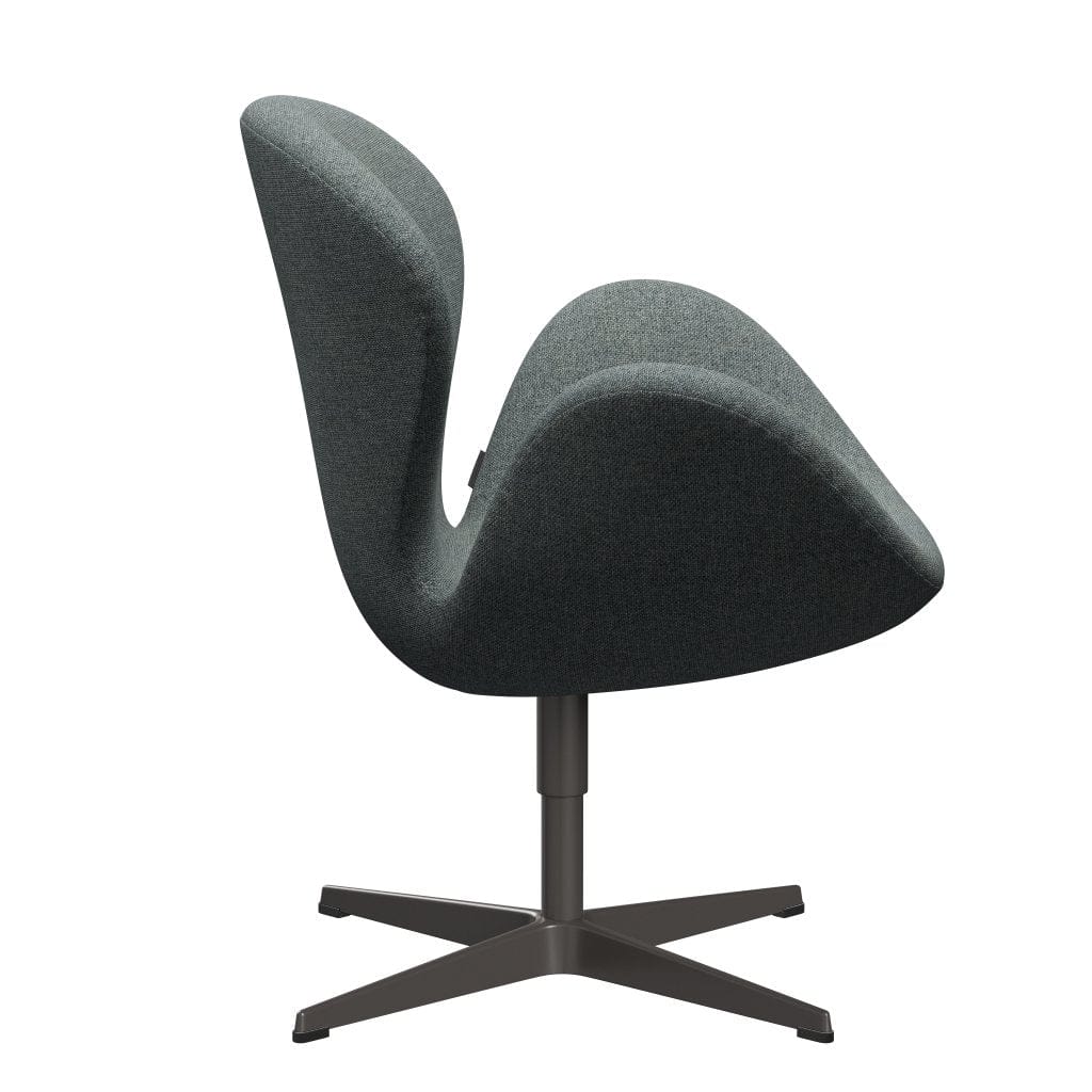 Fritz Hansen Swan Lounge Chair, teplý grafit/hallingdal šedá