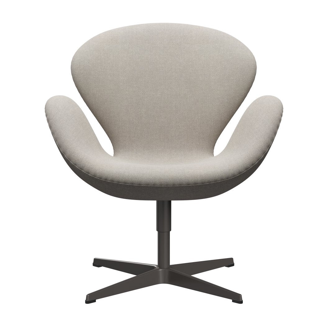 Lounge Fritz Hansen Swan Lounge, teplý grafit/Hallingdal Light Grey (103)