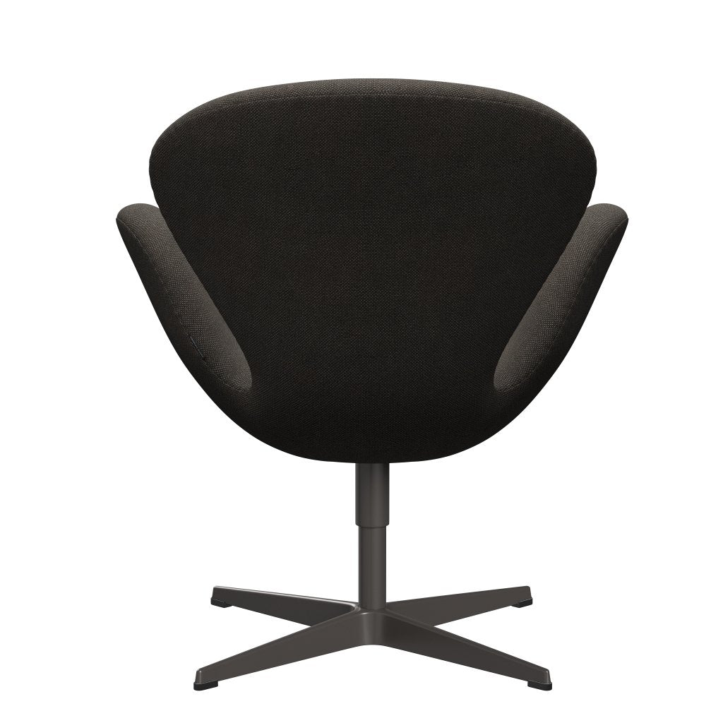 Fritz Hansen Swan Lounge Chair, Warm Graphite/Hallingdal Charcoal Light