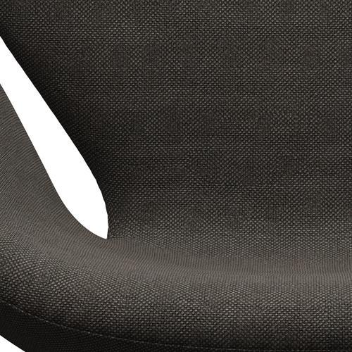 Fritz Hansen Swan Lounge Chair, teplé grafitové/hallingdal uhlí světlo