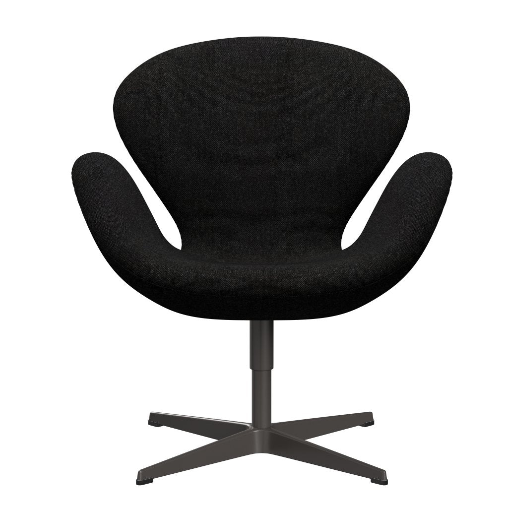 Fritz Hansen Swan Lounge Chair, Warm Graphite/Hallingdal Charcoal