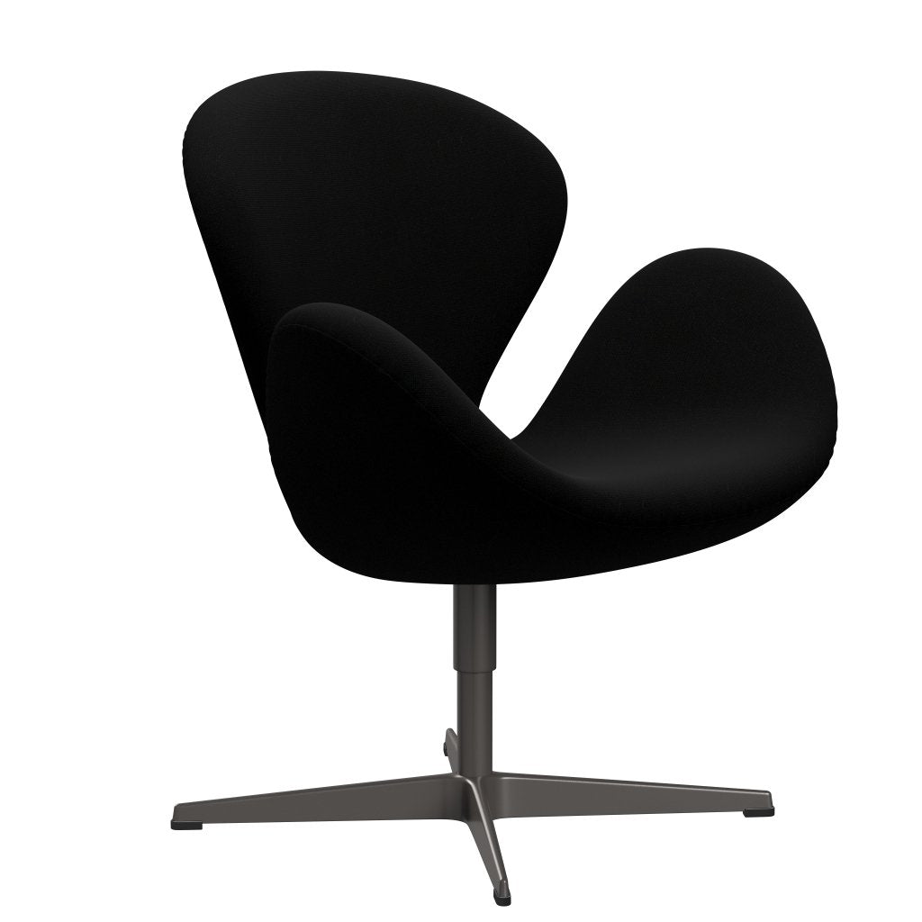 Fritz Hansen Swan Lounge Chair, teplý grafit/Hallingdal Black