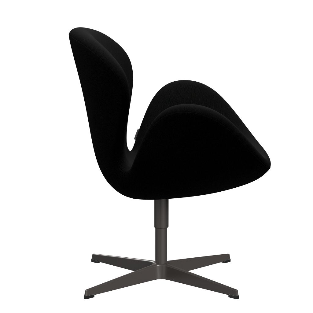 Fritz Hansen Swan Lounge Chair, teplý grafit/Hallingdal Black