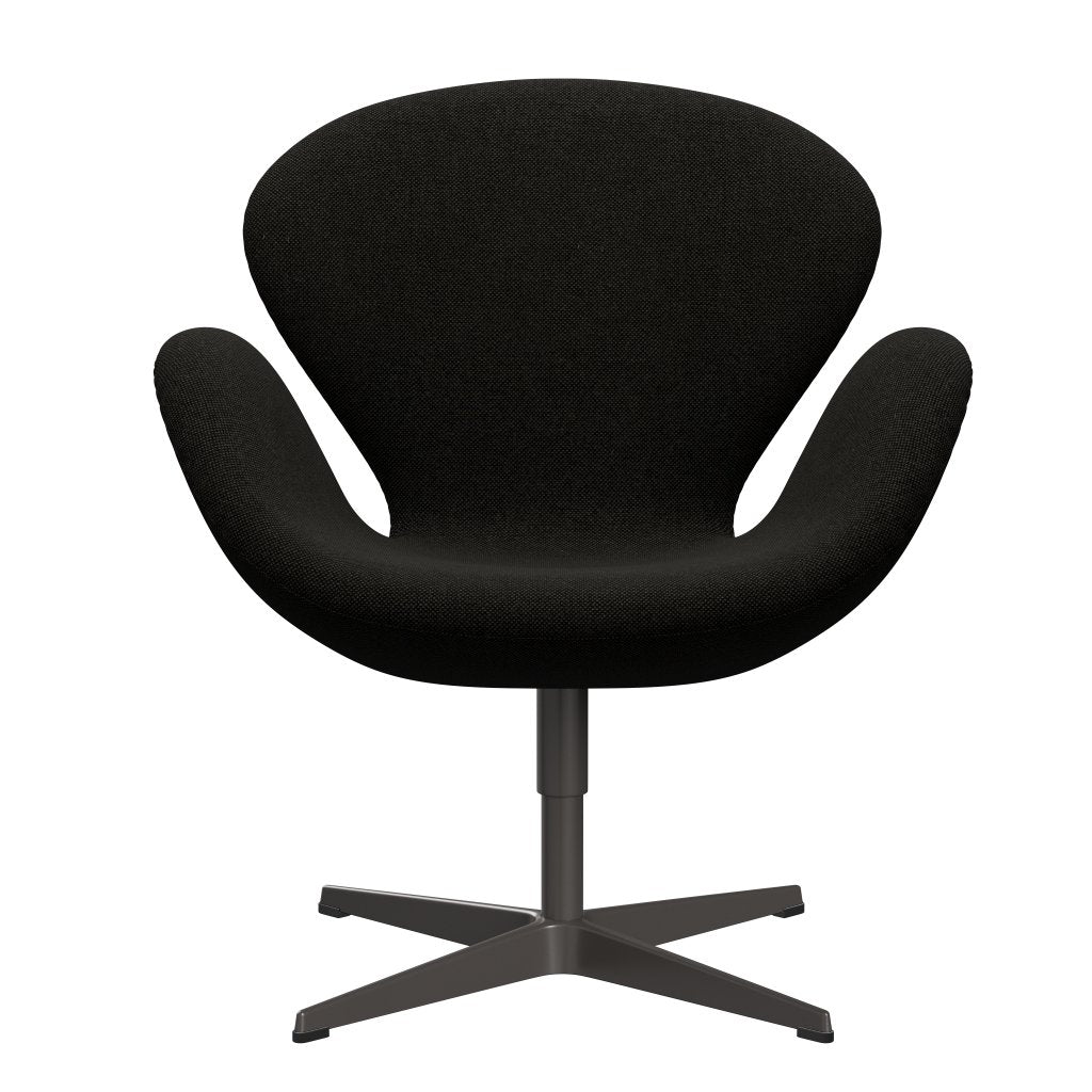 Fritz Hansen Swan Lounge Chair, teplý grafit/Hallingdal Black/Grey (173)